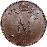 5 пенни 1908 года  Для Финляндии