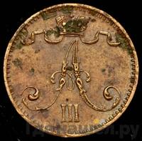 1 пенни 1882 года  Для Финляндии