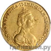 5 рублей 1782 года