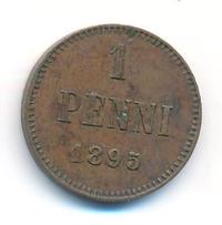 1 пенни 1895 года  Для Финляндии