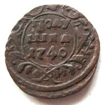 Полушка 1740 года