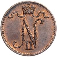 1 пенни 1901 года  Для Финляндии
