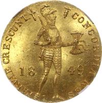 Дукат 1849 года  Нидерландская имитация