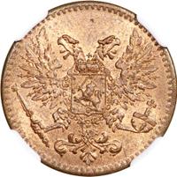 1 пенни 1917 года  Для Финляндии