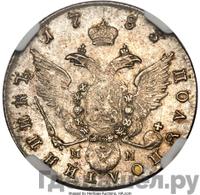 Полуполтинник 1783 года