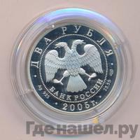 2 рубля 2005 года СПМД