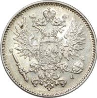 50 пенни 1911 года L Для Финляндии