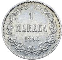 1 марка 1890 года L Для Финляндии