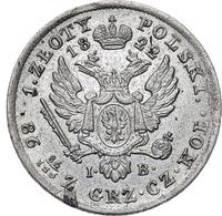 1 злотый 1822 года IВ Для Польши