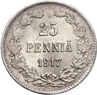 25 пенни 1917 года