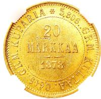 20 марок 1878 года S Для Финляндии