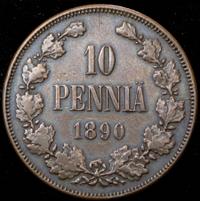 10 пенни 1890 года
