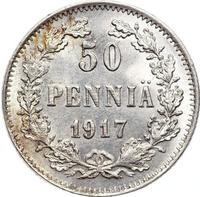 1 пенни 1917 года  Для Финляндии