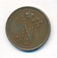 10 пенни 1912 года  Для Финляндии