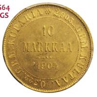 10 марок 1904 года L Для Финляндии