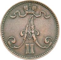 5 пенни 1865 года  Для Финляндии
