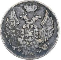 15 копеек - 1 злотый 1838 года