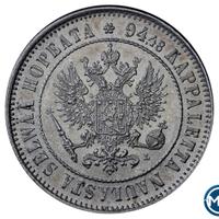 1 марка 1907 года L Для Финляндии