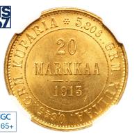 20 марок 1913 года S Для Финляндии