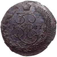 5 копеек 1781 года