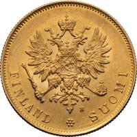 10 марок 1882 года S Для Финляндии