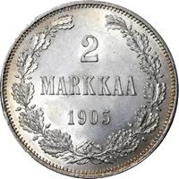 2 марки 1905 года L Для Финляндии