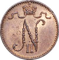 1 пенни 1915 года  Для Финляндии