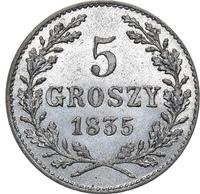 5 грошей 1835 года  Город Краков