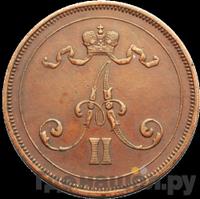 10 пенни 1875 года  Для Финляндии