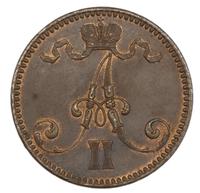 5 пенни 1865 года  Для Финляндии