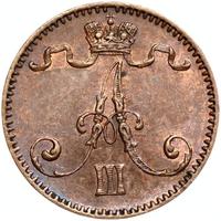 1 пенни 1894 года  Для Финляндии