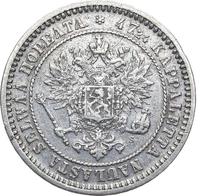 2 марки 1870 года S Для Финляндии