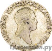 2 злотых 1819 года