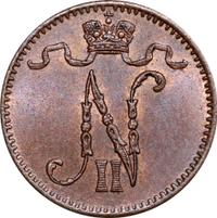 1 пенни 1905 года  Для Финляндии
