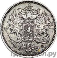 25 пенни 1890 года L Для Финляндии