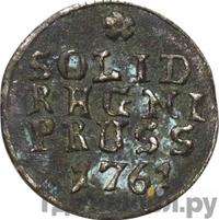 Солид 1761 года  Для Пруссии