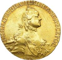 10 рублей 1764 года СПБ