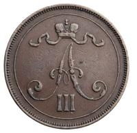 10 пенни 1891 года  Для Финляндии