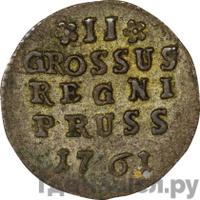 2 гроша 1761 года  Для Пруссии