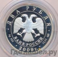 2 рубля 2009 года СПМД