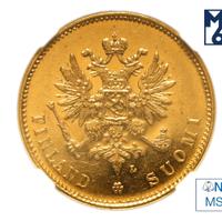 20 марок 1910 года L Для Финляндии