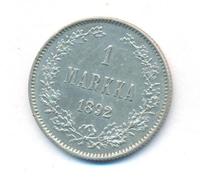 1 марка 1892 года L Для Финляндии