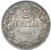 2 марки 1906 года L Для Финляндии