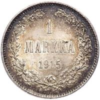 1 марка 1915 года S Для Финляндии