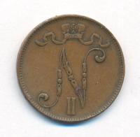 5 пенни 1911 года  Для Финляндии