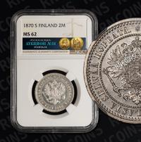 2 марки 1870 года S Для Финляндии
