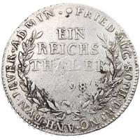 Полталера 1798 года  Йеверская монета