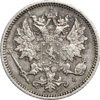 25 пенни 1890 года L Для Финляндии