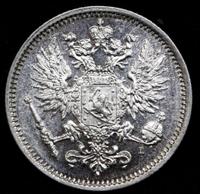 50 пенни 1891 года L Для Финляндии