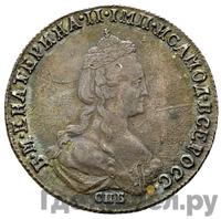 Полуполтинник 1781 года